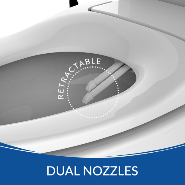 Bio Bidet Slim Zero Elongated Toilet Seat Bidet Wayfair